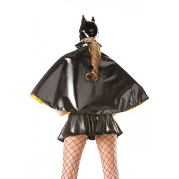 Be Wicked! 3 Piece Sexy Batty Super Hero Costume, S/M RARE‎ - Picture 2 of 3